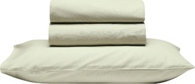 Σεντόνι King Size Με Λάστιχο (180x200+35) Kentia Versus Essential Λαχανί