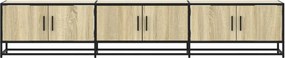 vidaXL Έπιπλο Τηλεόρασης Sonoma Δρυς 210x35x41 εκ. Επεξ. Ξύλο