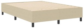 vidaXL Κρεβάτι με ελατήρια Γκρι Πράσινο 140 x 200 cm Βελούδο