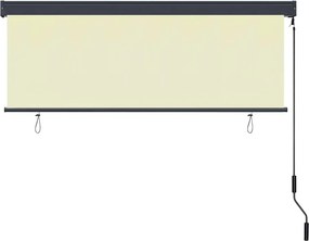 vidaXL Ρόλερ Κρεμ 180 x 250 cm Ύφασμα και Αλουμίνιο