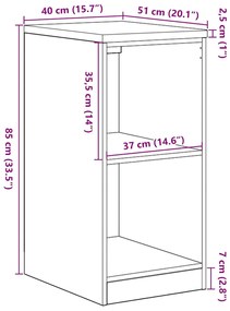 ΝΤΟΥΛΑΠΙ ΑΠΟΘΗΚΕΥΣΗΣ ΓΚΑΡΑΖ 40X51X85 ΕΚ ΜΑΣΙΦ ΞΥΛΟ ΠΕΥΚΟ 860541