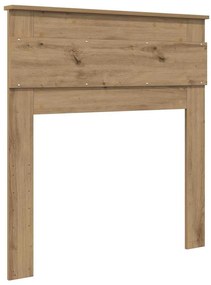 vidaXL Κεφαλάρι Artisan Oak 75 cm Επεξεργασμένο ξύλο