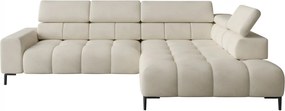 Γωνιακός καναπές Pallase-Δεξιά-cream