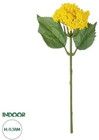 Artificial Garden YELLOW SEDUM BRANCH 21342 Τεχνητό Διακοσμητικό Κλαδί Κίτρινο Σέδο Y38cm Globostar-21342-Κίτρινο 21342