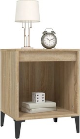 vidaXL Κομοδίνο Sonoma Δρυς 40x35x50 εκ.