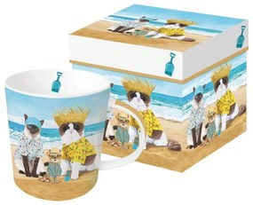 Κούπα Cats‘ Beach Party 160302632 350ml Multi Paperproducts Design Bone China