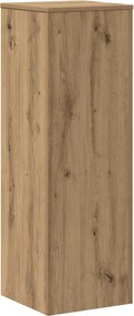 vidaXL Βάσεις Φυτών Αρτισιανή Δρυς 33x33x100 εκ. Επεξ. Ξύλο