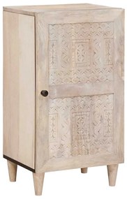 vidaXL Πλαϊνό γραφείο Λευκό 33.5 x 40 x 75 εκ