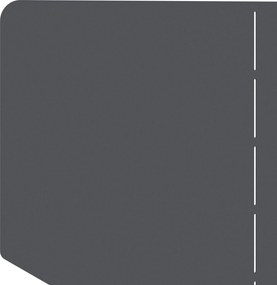 VidaXL Περίγραμμα γκαζόν 4 τμχ. 100 x 45 cm Ατσάλι Ανθρακί