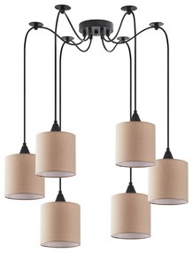 SE21-BL-B10-BL6-SH3 ADEPT PENDANT Brown Shade Pendant+ HOMELIGHTING 77-9026