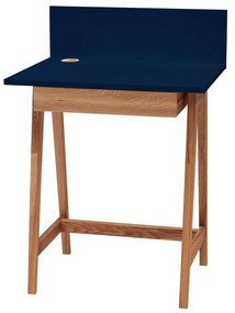 Γραφείο Luka LUKA1DOFOAK15 65x50x75cm Oak-Navy Blue