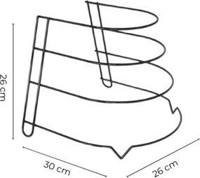 Kitchen Organizer WK029-B Black