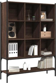 vidaXL Bookcase 10 επίπεδα Medium Brown Oak