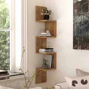 Ράφι Τοίχου Atlantic Πεύκο SAGACA 22x22x117.2