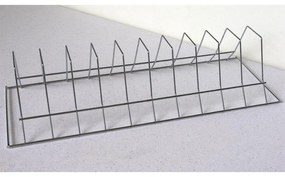 Πιατοθήκη Καθιστή Νίκελ 50 εκ.