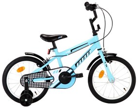 Ποδήλατο Παιδικό Μαύρο / Μπλε 16 Ιντσών