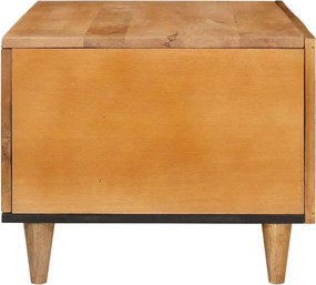 vidaXL Τραπεζάκι σαλονιού Ανοιχτό καφέ 80 x 50 x 40 cm