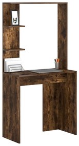 vidaXL Γραφείο Καπνιστή δρυς 78.5 x 37 x 154.5 εκ Επεξεργασμένο ξύλο