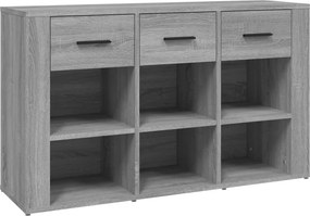 vidaXL Ντουλάπι Γκρι Sonoma 100x30x59,5 εκ. από Επεξεργασμένο Ξύλο