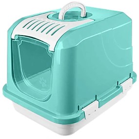 Λεκάνη γάτας κλειστή - Alice Lux - 50x37x38.5cm - 006095 - Green