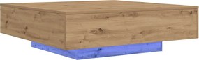 vidaXL Τραπεζάκι σαλονιού Artisan Oak 100 x 100 x 31 cm