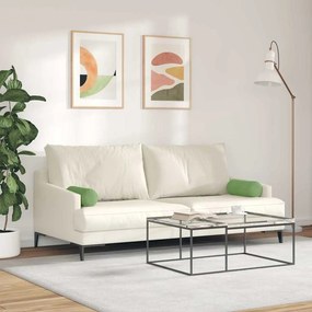 vidaXL Μαξιλάρια Στήριγμα 2 pcs Ανοιχτό Πράσινο Ø 15 x 40 εκ