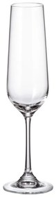 Ποτήρι Κολωνάτο Σαμπάνιας 200ml Strix - Crystal Bohemia - 6 ΤΜΧ