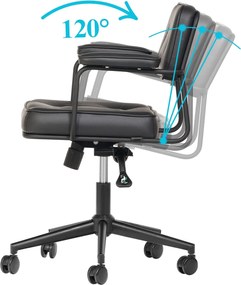Office Chair Jupi 60 - Black Black