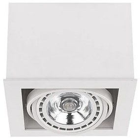 Downlight Σποτ μονόφωτο Box ES111 γκρι μαύρο λευκό Nowodvorski-9497-Λευκό 9497
