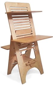 Intra απο ξύλο plywood 3mm-4mm πάχος - Πτυσσόμενο Γραφείο Υπολογιστών Γραφείο οικιακού γραφείου DWG Δίασταση 30x30 cm Intraeaxys-qommjeko