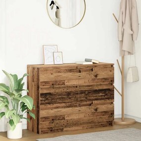VidaXL Sideboard Παλιό ξύλο 100x35x76 cm Ξύλο μηχανής