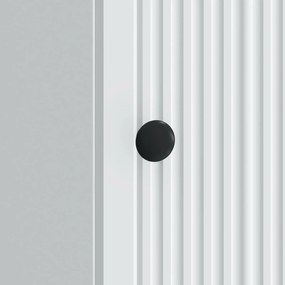 vidaXL Κομοδίνο Λευκό 43 x 34,5 x 50 εκ Επεξεργασμένο Ξύλο