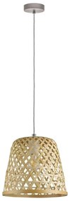 Φωτιστικό Οροφής Κρεμαστό Kirkcolm 43113 Natural Eglo Metal,Wood