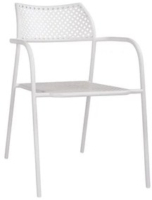 Καρέκλα White Thetis HM5173.12 55x57x79 εκ.