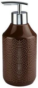 Δοχείο Κρεμοσάπουνου Bow 7x18cm Nutbrown Kleine Wolke Clay