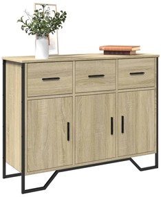 vidaXL Συρταριέρα Sonoma Δρυς 97x32,5x74,5 εκ. Επεξεργασμένο Ξύλο