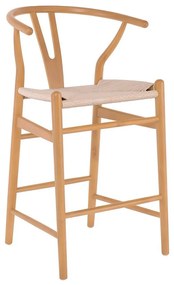 Σκαμπό Bar Lima Ε75171,1 55x53x67/98cm Natural