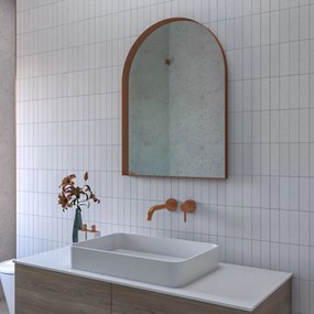 Iron Arch 60x80 - Καθρέπτης μπάνιου μεταλλικός - Bronze