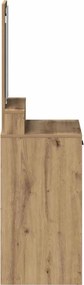 vidaXL Τραπέζι περιποίησης Artisan Oak 50 x 41 x 140 εκ.