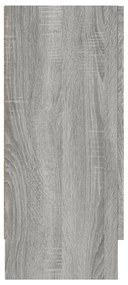Μπουφές Γκρι Sonoma 120 x 30,5 x 70 εκ. από Επεξεργασμένο Ξύλο - Γκρι
