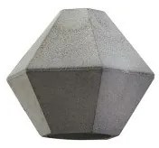 Καπέλο Φωτιστικού Οροφής IP20 Γκρι Cameleon Geometric 8465 Nowodvorski-8465-Γκρι 8465