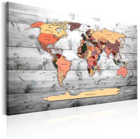 Πίνακας - World Map: New Directions 120x80