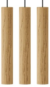 Φωτιστικό Οροφής Chimes Cluster 2230 Φ3,4x22cm 3xLed 220lm 2W 3000K Oak Umage