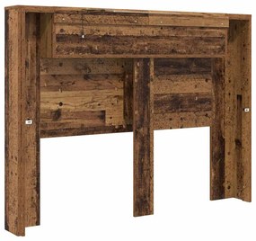 vidaXL Κεφαλάρι Παλιό ξύλο 140 x 17 x 104,5 εκ Επεξεργασμένο ξύλο