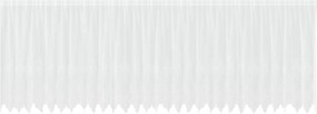 vidaXL Κουρτίνα Δαντέλας με κουρτίνες Λευκό 160 x 750 εκ Πολυεστέρας