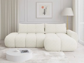 Γωνιακός καναπές Mitto I-Λευκό-Δεξιά