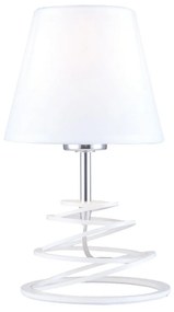 Φωτιστικό Επιτραπέζιο Table & Floor Luminairies OYD10134WTL1 White Metal, Fabric