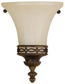 Απλίκα Φωτιστικό Τοίχου  1xE14 Καφέ   Uplight  Drawing Room FE-DRAWING-ROOM-WU2 Elstead Lighting-FE-DRAWING-ROOM-WU2-Καφέ FE-DRAWING-ROOM-WU2