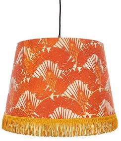 Φωτιστικό Οροφής Ravenala Orange CL50309 35X45X30Cm MindTheGap Metal, Fabric