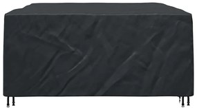 vidaXL Κάλυμμα επίπλων εξωτερικού χώρου Μαύρο 250 x 210 x 90 cm 420D